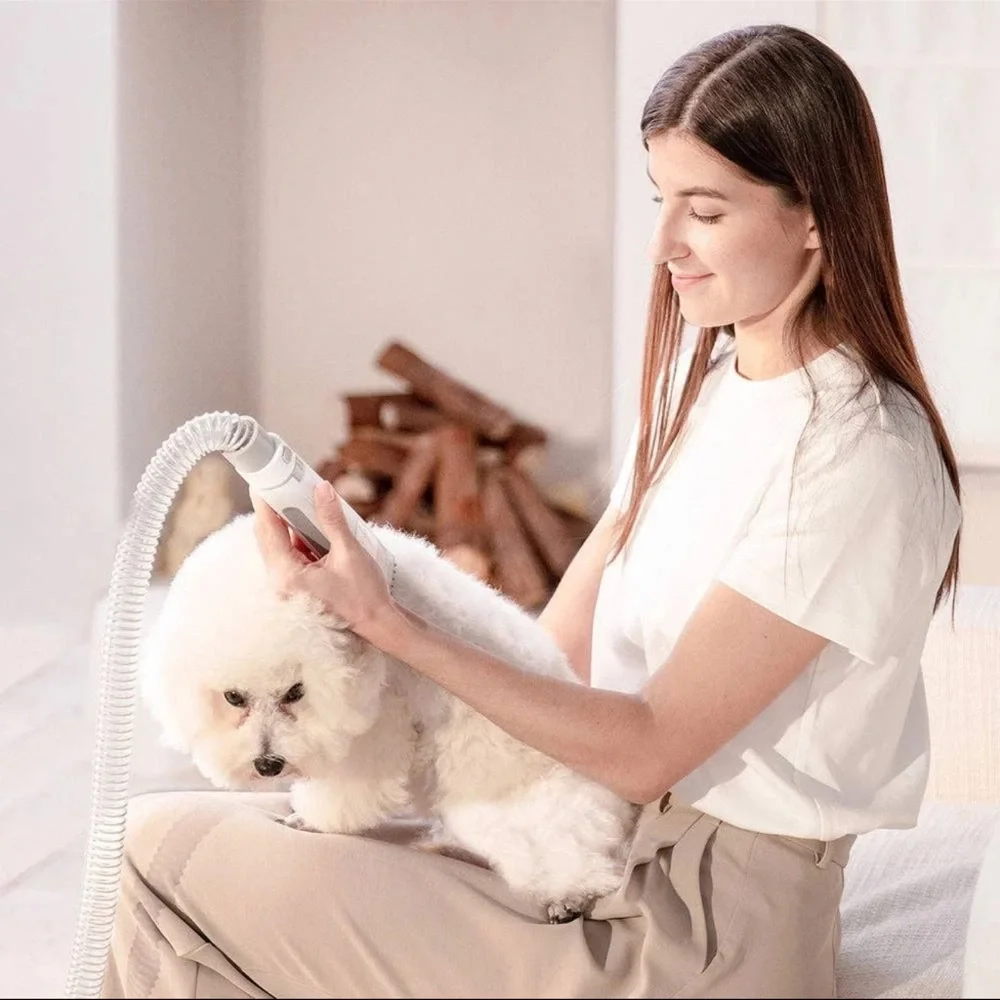 PETKIT AirClipper 5-in-1 Pet Grooming Kit Vacuum Grooming System